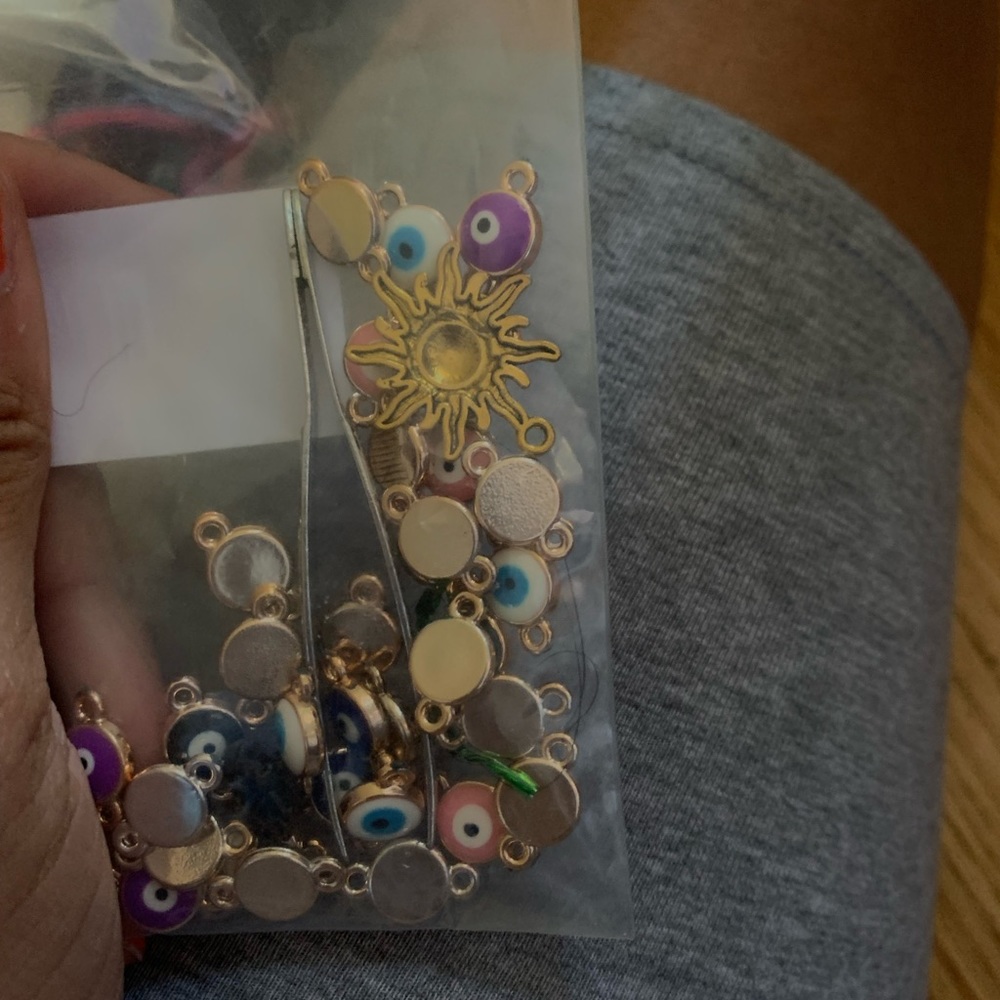 Evil eye necklace